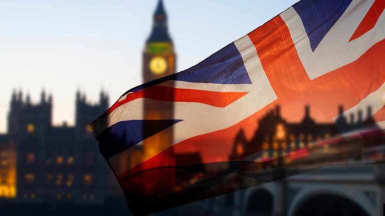 UK economy shrank